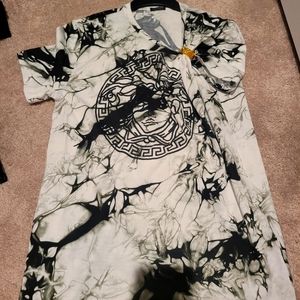 Versace T-shirt marble Medusa like new Authentic